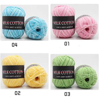 Set 3 Cuộn Len Đan Khăn Choàng 18 Màu