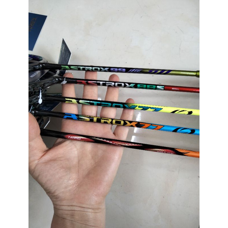 Vợt cầu lông yonex astrox 77,88,99 hàng cao cấp chịu lực căng 12kg(tặng dây và quấn cán+túi)