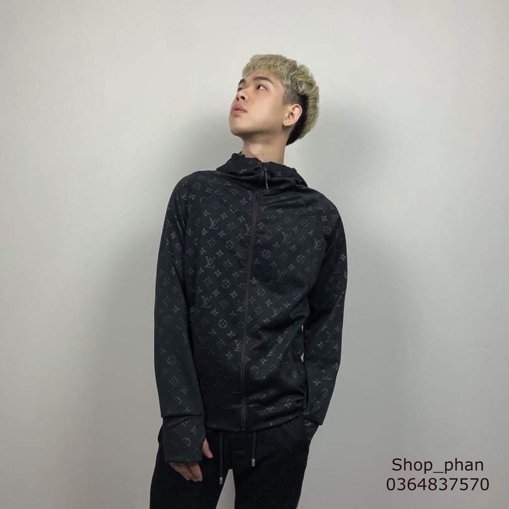 Áo Chống Nắng Dập Vân Nam Chất Umi 2 Túi Khoá Kéo Trẻ Trung Thời Trang