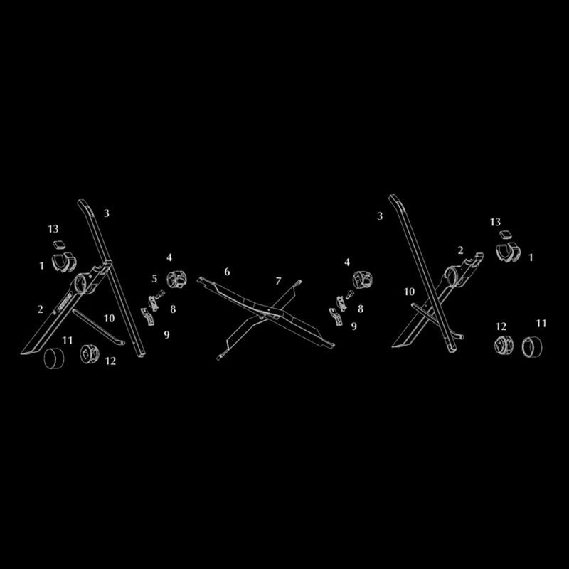 Alli Portable K2 Laptop Stand Adjustable Folding Lapdesk Laptop Holder Notebook Bracket for Home Office Use Supplies