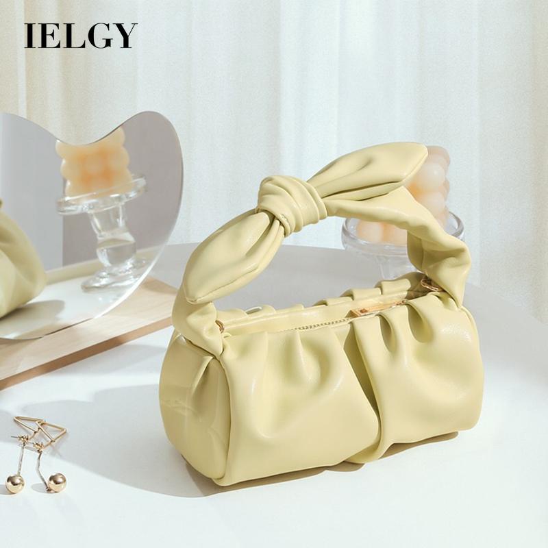 Túi đeo vai IELGY hình đám mây một bên vai phối dây xích dễ phối đồ cho nữ