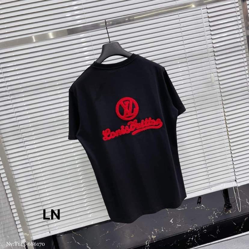 [HÀNG ĐẸP GIÁ HẤP DẪN] Áo phông in logo kết hợp chữ màu đỏ sang chảnh chất liệu cotton (L3N5-P)