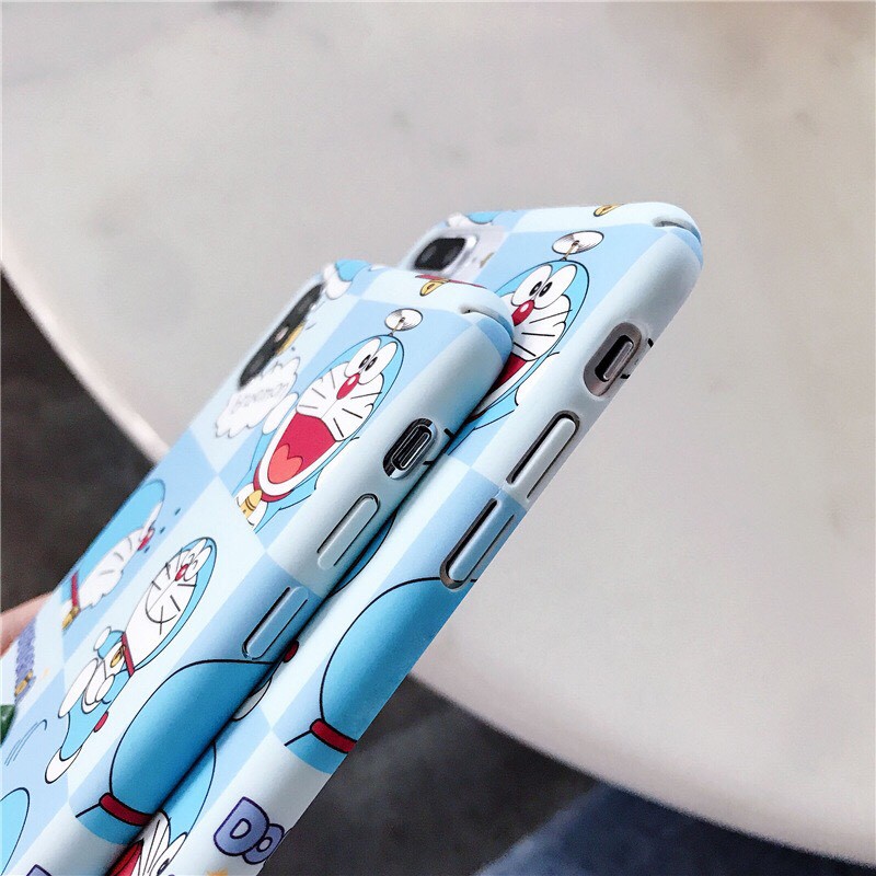 ốp iphone in hình doraemon (nhựa cứng) - Ốp Iphone 6 6s 6plus 6splus 7 7plus 8 8plus X XS XSmax