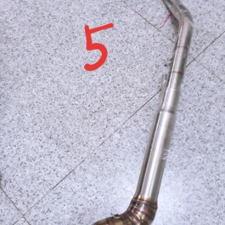 Cổ pô 2 khúc inox 304