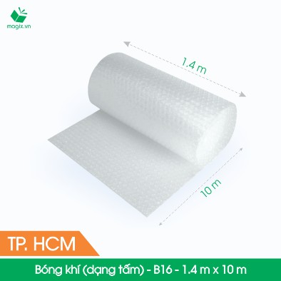 B16 - 1.4m x 10m - Cuộn Bong Bóng Khí - Màng xốp hơi