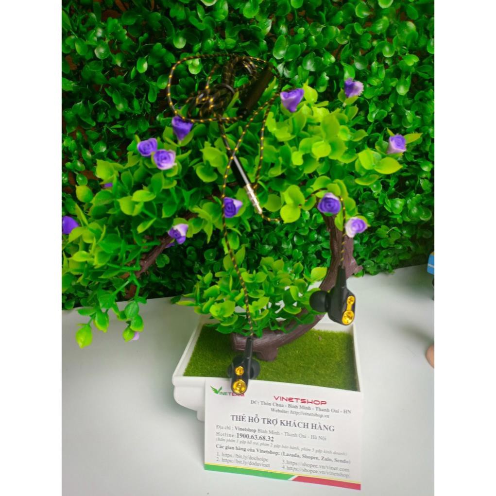 Freeship 50k Tai nghe HiFi lõi kép 4 sợi cuốn loa mini.bass siêu trầm cho điện thoại chân androi và lightning -dc3530