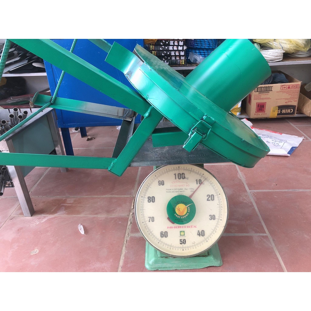 Khung Máy Thái Chuối Đa Năng Băm Rau Bèo,Thái Cỏ Voi Mịn công suất lớn 1.5KW TẶNG kèm lưỡi dao