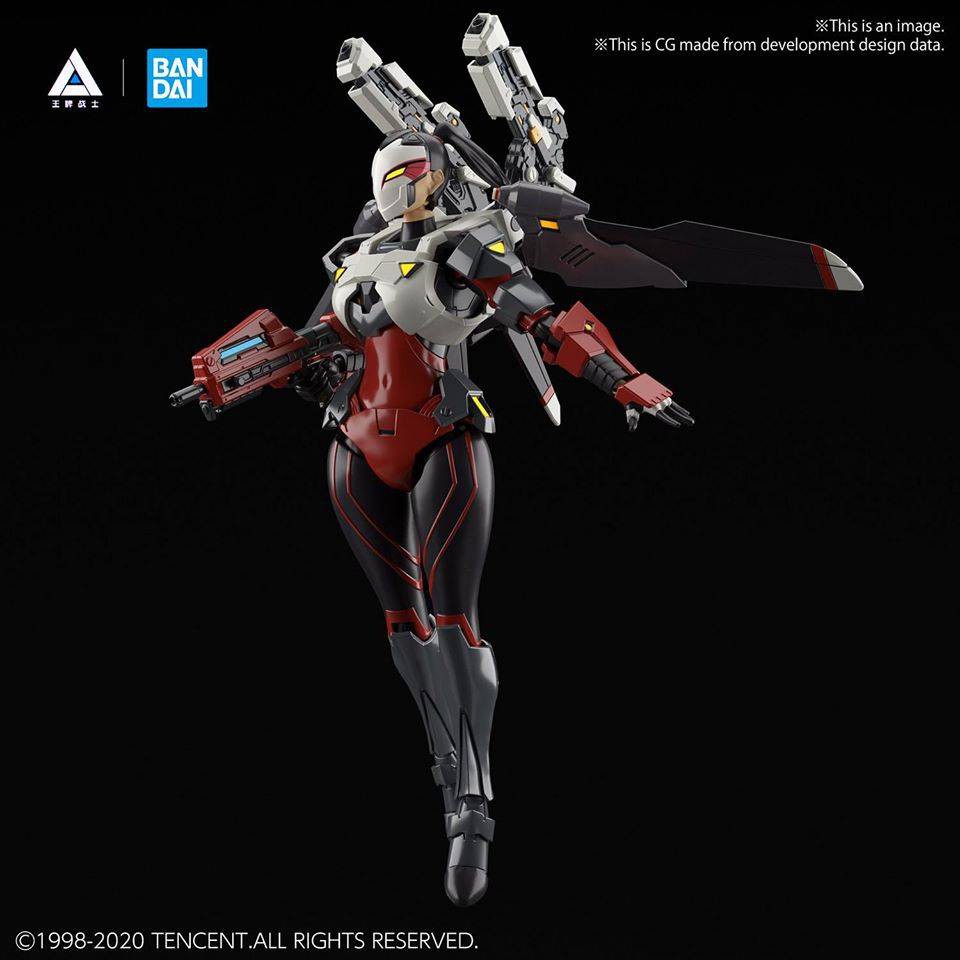 Mô hình Bandai Figure-rise Standard 1/12 Ace Force - Butterfly (Tencent Game x Bandai Spirit)