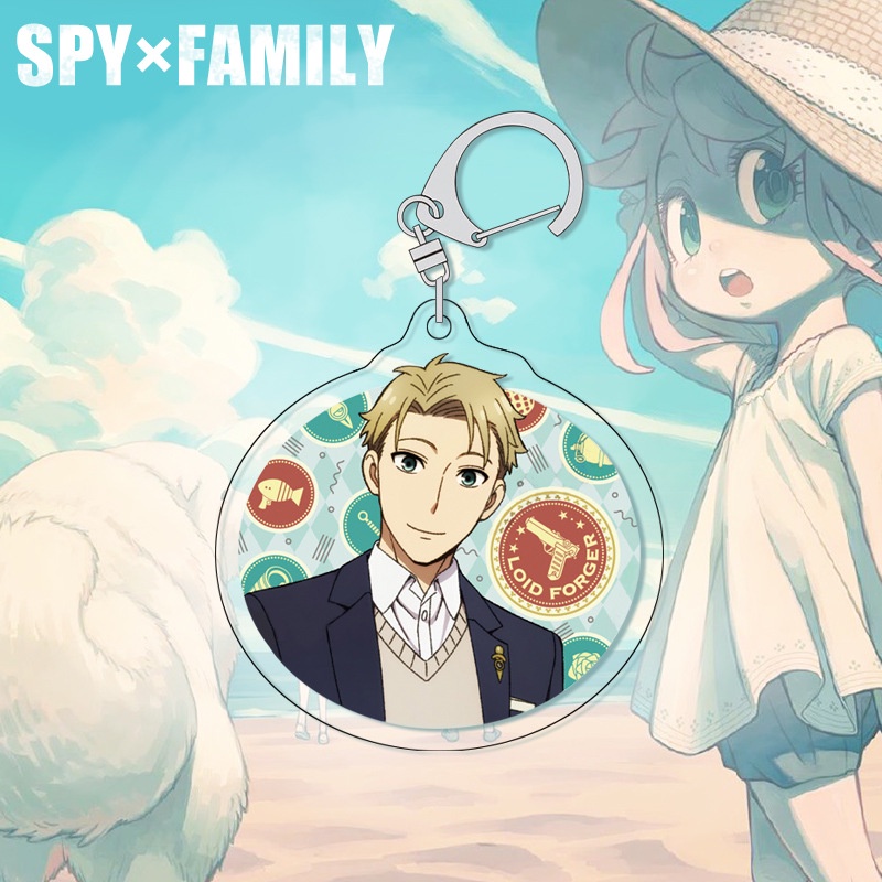 Móc Khóa In Hình Nhân Vật Phim Hoạt Hình Ellen SPY X FAMILY