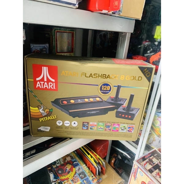 Máy game Atari Flashback 8 Gold Console Black