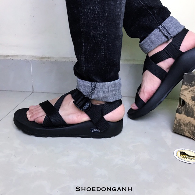 Dép Chaco nam đen truyền thống hàng siêu cấp