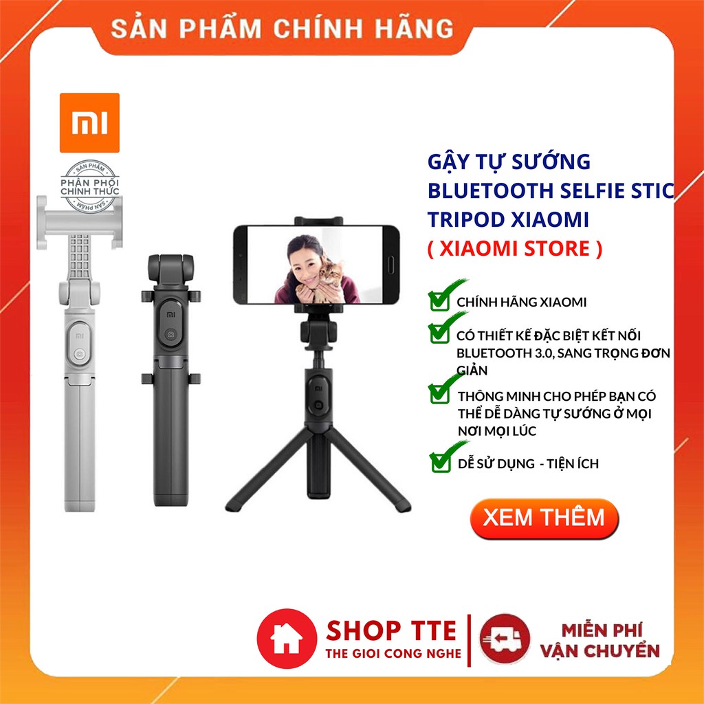 [NHẬP WTCHFST12 HOÀN 20K XU]Gậy chụp hình 3 chân Xiaomi