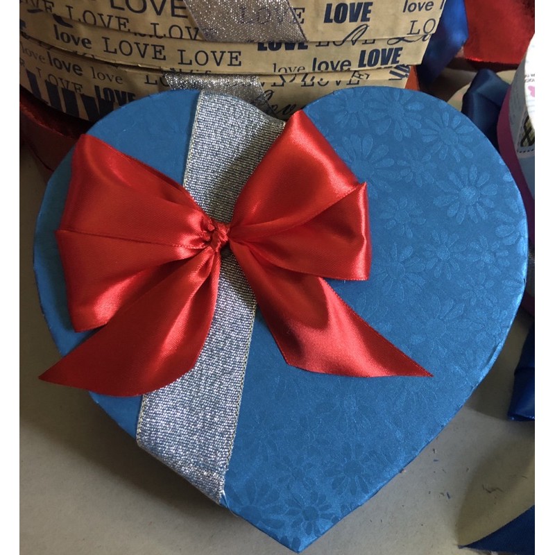 Combo 10 hộp trái tim đk 16-24cm  cao 3-3,5cm | BigBuy360 - bigbuy360.vn