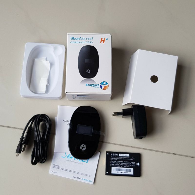 Bộ kích sóng wifi xuyên tường 4 râu,bộ phát Wifi 3g ALCATEL Y580 hàng chính hãng.