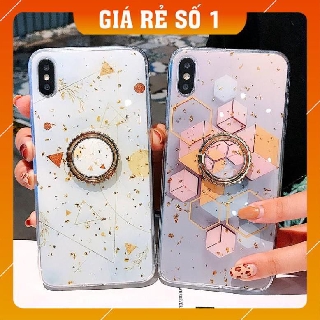 Ốp lưng iphone Golden kèm Ring