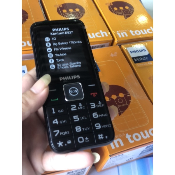Điện thoại e527 philips