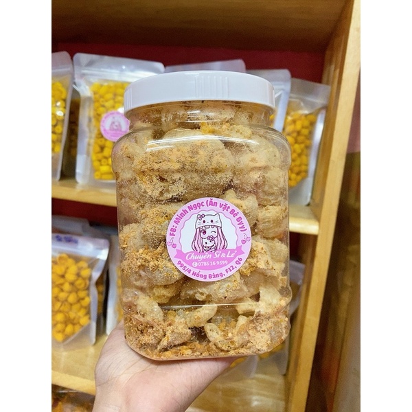 Da heo tỏi phômai chà bông hủ lớn