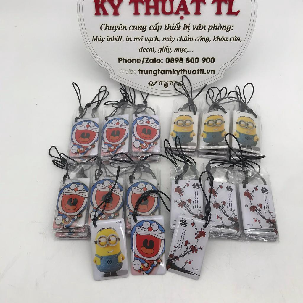 Thẻ Từ Móc Khóa Đặc Biệt 2 Tần Số 13.56Mhz +125Khz