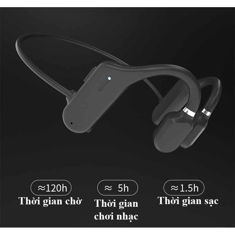 Tai nghe bluetooth OPENEAR thể thao không dây , tai nghe kiểu móc tai chống mồ hôi hở tai,Pin sử dụng 5h,Âm thanh vòm 6D | BigBuy360 - bigbuy360.vn