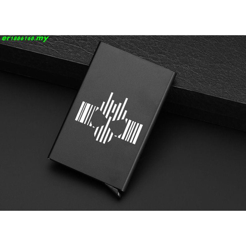 Hộp Đựng Thẻ Siêu Mỏng Tự Động Siêu Mỏng Hình Kamen Rider Dragon Knight King bìa thẻ thẻ bao