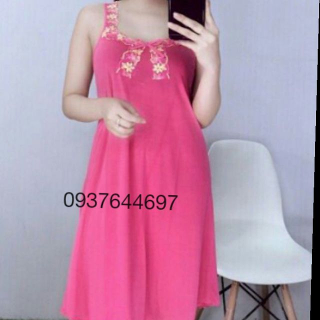 Đầm ngủ - đầm bản thun lạnh giá rẻ
