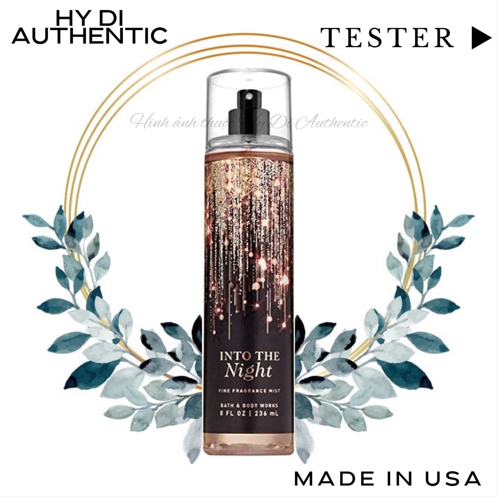 INTO THE NIGHT - XỊT THƠM DƯỠNG THỂ BATH & BODY WORKS USA