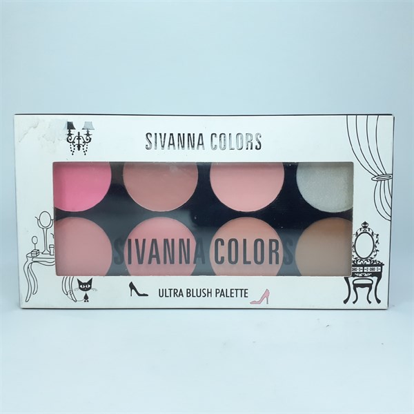 Phấn má Sivanna Colors Ultra Blush Palette No.02