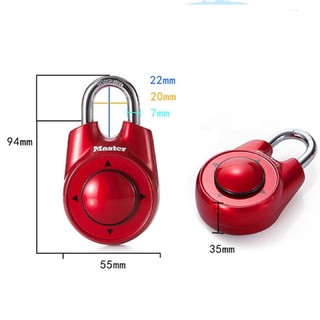 Khoá dẫn hướng Master Lock Speed Dial 1500iD Combination Lock