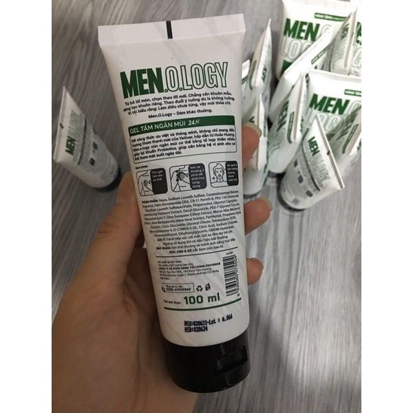 Gel Tắm MEN.O.LOGY Ngăn Mùi 24h Move Forward 100ml