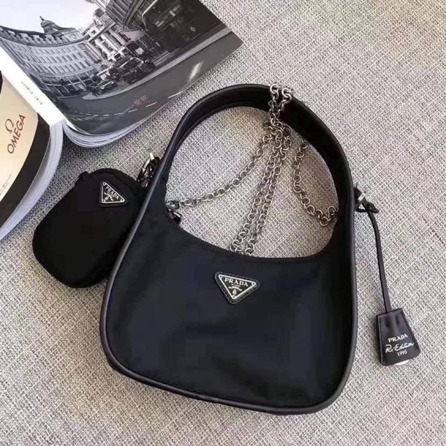 Set prada kẹp nách fullbox