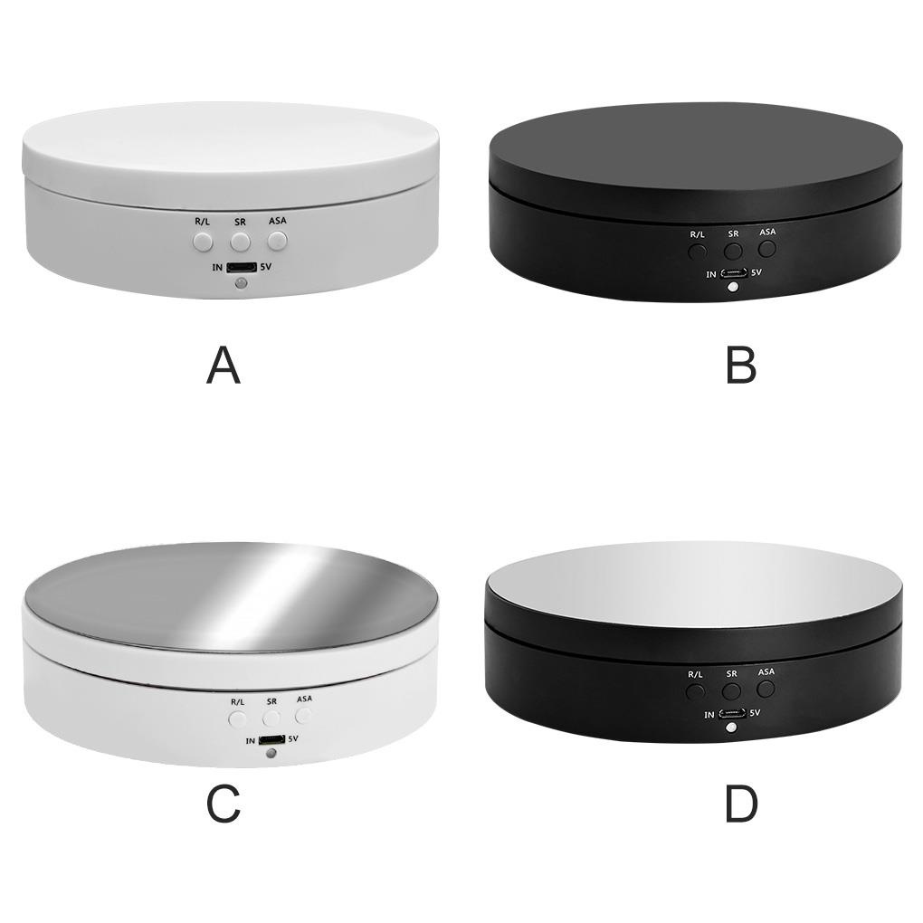 [Choo] 360° Bàn Xoay Tự Động Bằng Điện Dùng Trưng Bày Sản Phẩm Chụp Ảnh