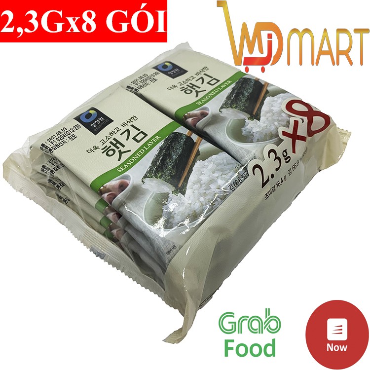 Rong Biển Ăn Liền Hetkim Daesang (8 Gói X 2.3G)