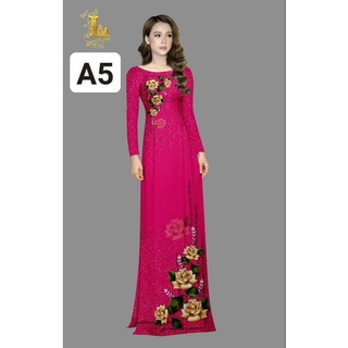 * Áo dài in 3d màu đẹp, mẫu sang - Áo dài Đan Linh