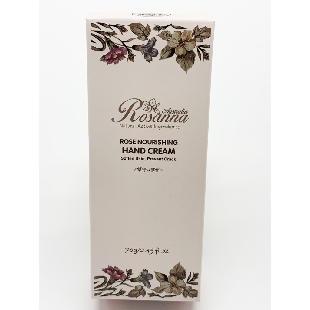 Kem dưỡng da tay ROSANNA ROSE NOURISHING HAND CREAM ÚC