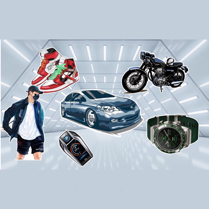 [SIÊU RẺ❤️] – SCG Chàng trai giày đỏ - Trang trí bánh sinh nhật bánh kem