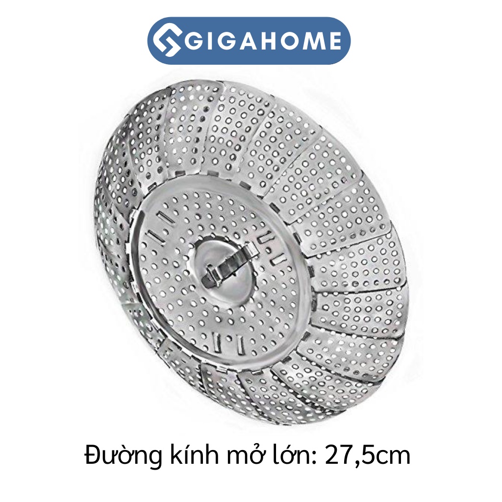 Vỉ Hấp, Xửng Hấp, Để Ráo Nước Trái Cây Inox GIGAHOME Cao Cấp 3231