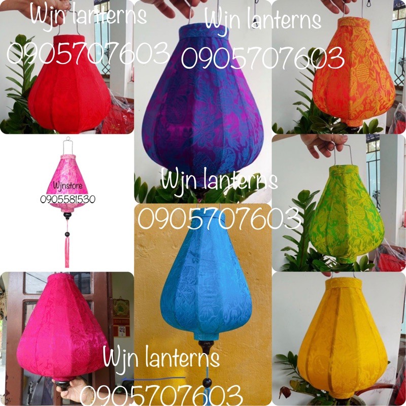 Đèn lồng tỏi ngược hội an (30,45cm)