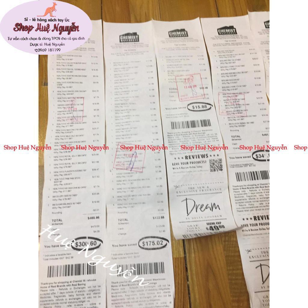 Viên Uống Thơm Miệng Breath Pearls , lọ 50 viên, Original của Úc, hơi thở thơm - tự tin trong giao tiếp