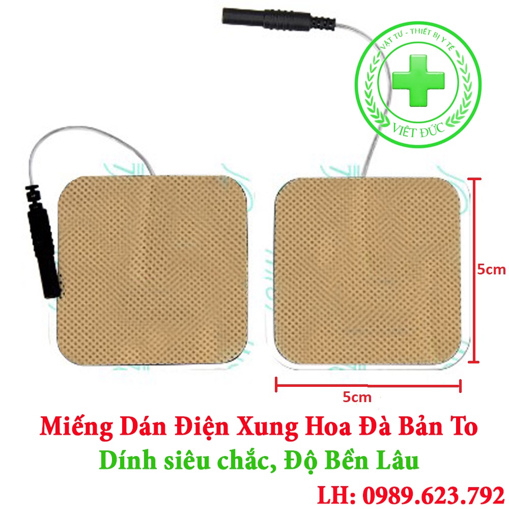 01 cặp miếng dán điện xung máy điện châm hoa đà SDZ-II