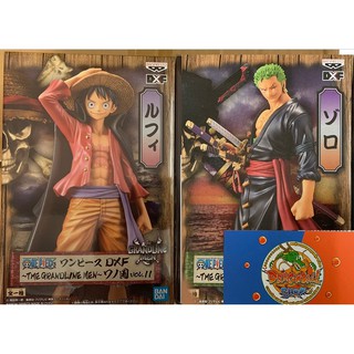 Mô hình One Piece chính hãng - DXF The Grandline Men - Luffy & Zoro