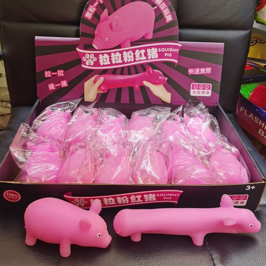 Squishy Heo Hồng Cát Gudetama Có Thể Kéo Dài Giải Trí Xả Stress Đáng Yêu Cực Vui Nhộn