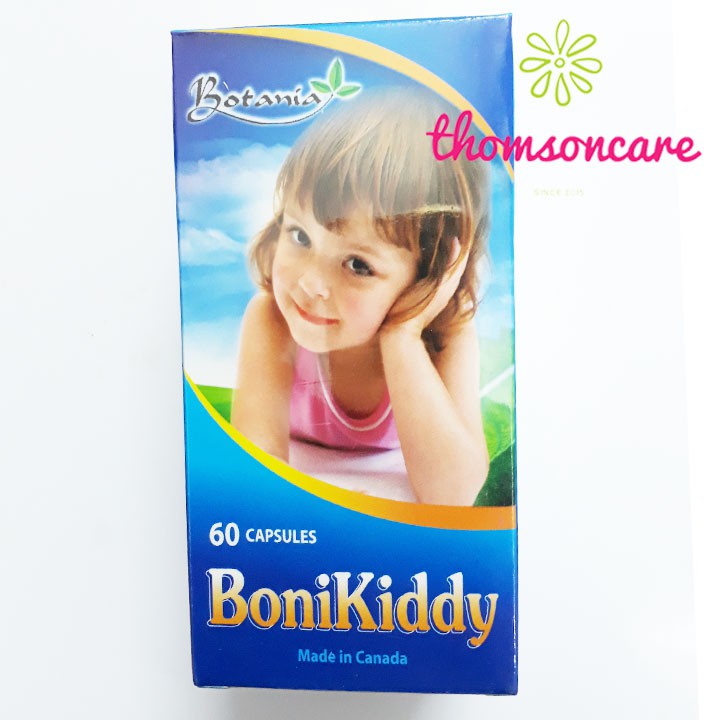 BoniKiddy - Tăng cường miễn dịch cho bé Chính hãng 100% từ Canada hộp 60 viên Boni Kiddy