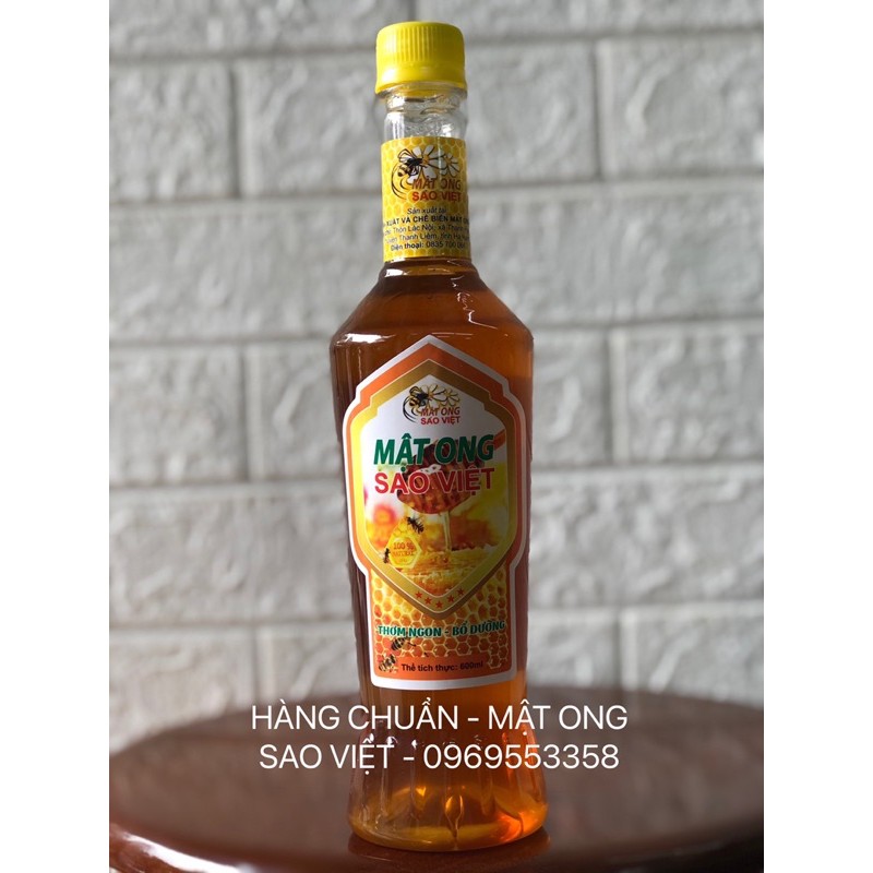 [HÀNG CHUẨN - GIÁ SỈ] MẬT ONG SAO VIỆT 600ML