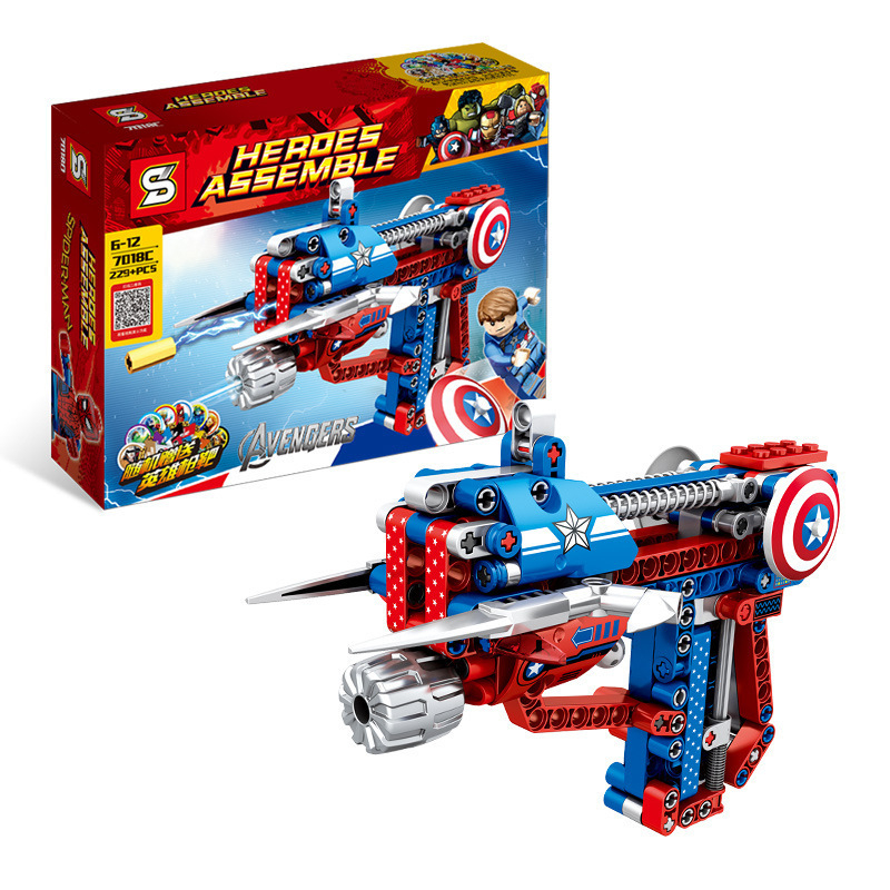 Bộ Lắp Ghép Lego Biệt Đội Siêu Anh Hùng Avengers 4