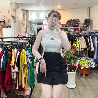 HÌNH THẬT 100% ÁO LỤA YẾM CÚP NGỰC NHIỀU SIZE