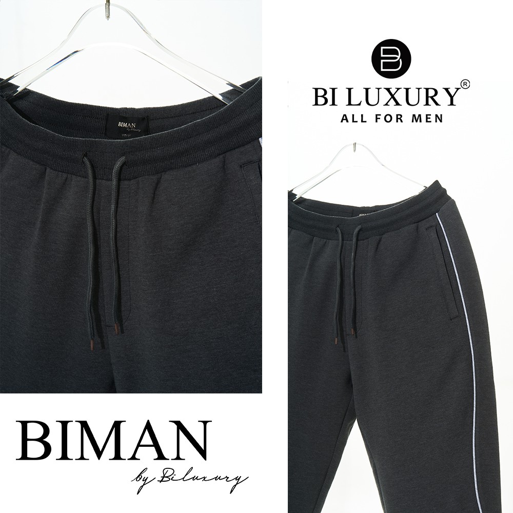 [Mã FAMALLT5 giảm 15% đơn 150K] Bộ thể thao nam Biman by Biluxury chất nỉ dày dặn bộ mặc nhà thu đông T010 | WebRaoVat - webraovat.net.vn