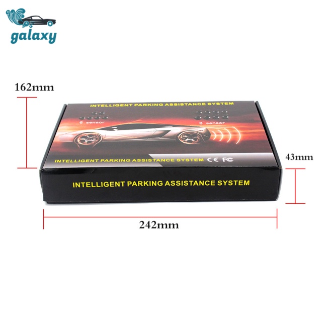 Galaxy Bộ Cảm Biến Đậu Xe 4 Cảm Biến 16.5mm Pz330-xk16.5