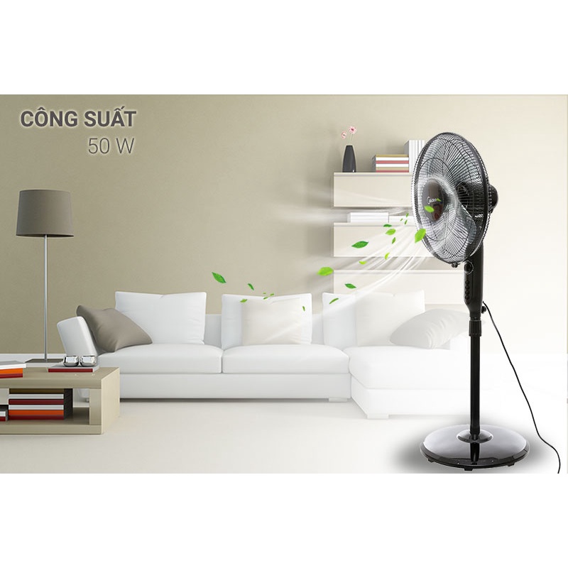 Quạt cây đứng Midea FS40-15Q/15QR có điều khiển