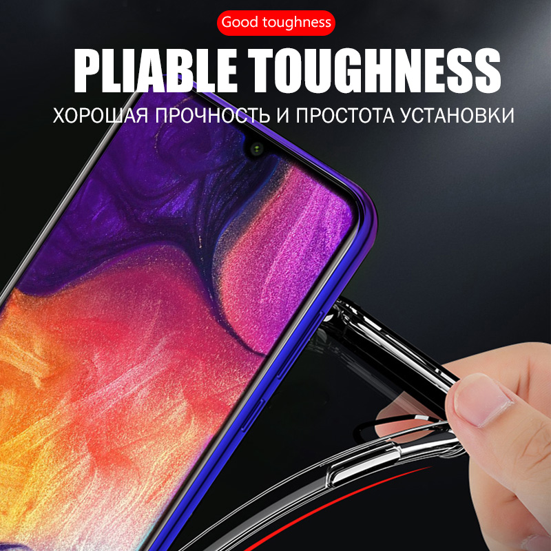 Ốp điện thoại mềm trong suốt cho Samsung Galaxy A10S A30S A50S A10 A20 A30 A50 A70 A80 A01 A31 A51 A71 M31