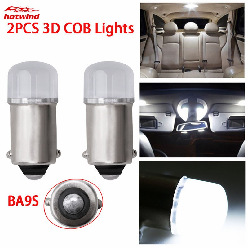 Set 2 bóng đèn LED siêu sáng công suất 12V gắn trên trần xe hơi
